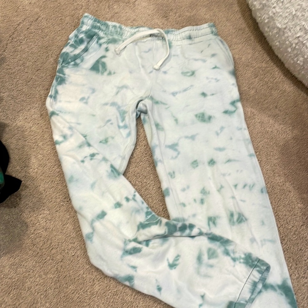 Tie dye sweat pants